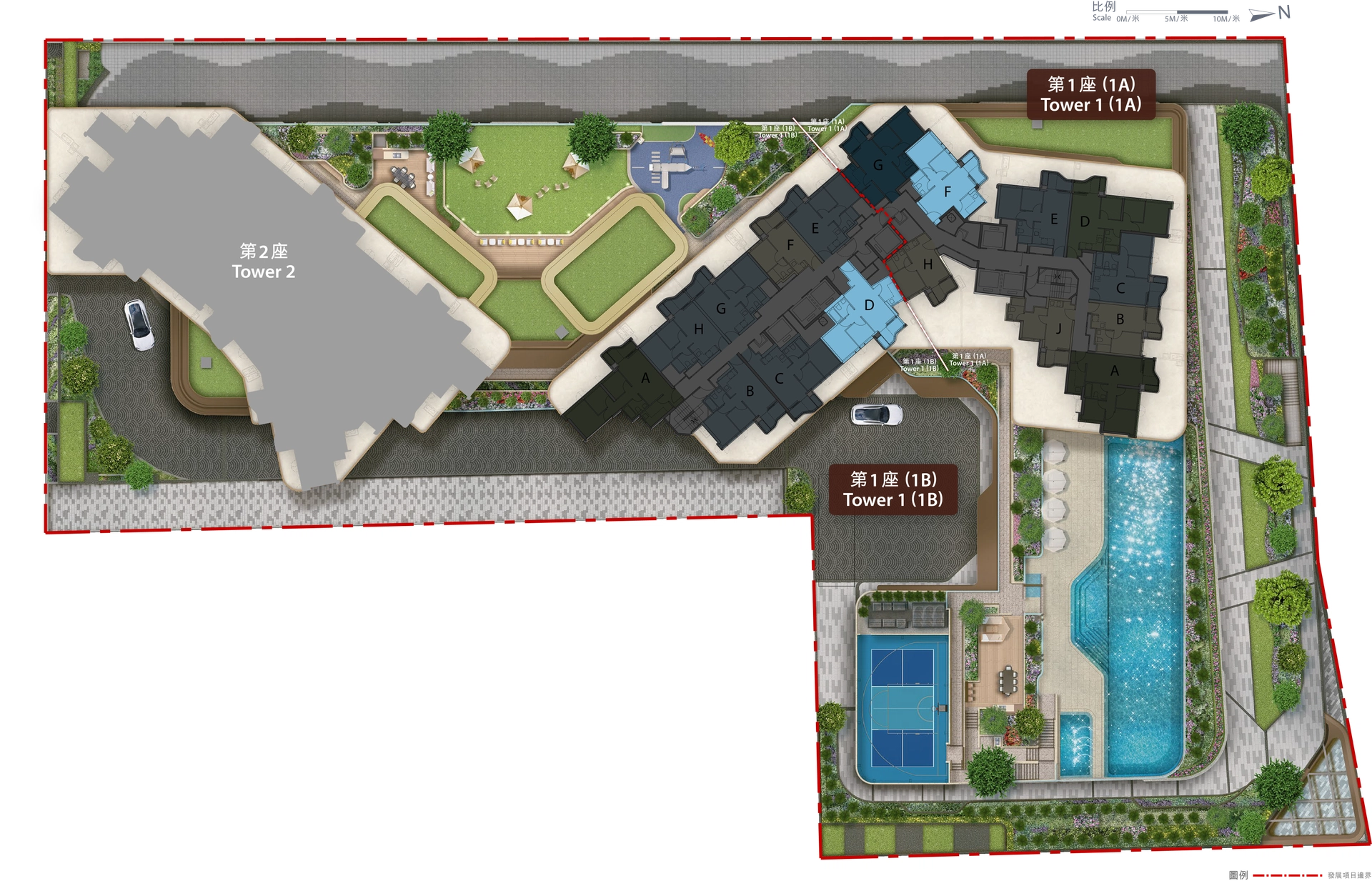 PARK SILICON 戶型圖